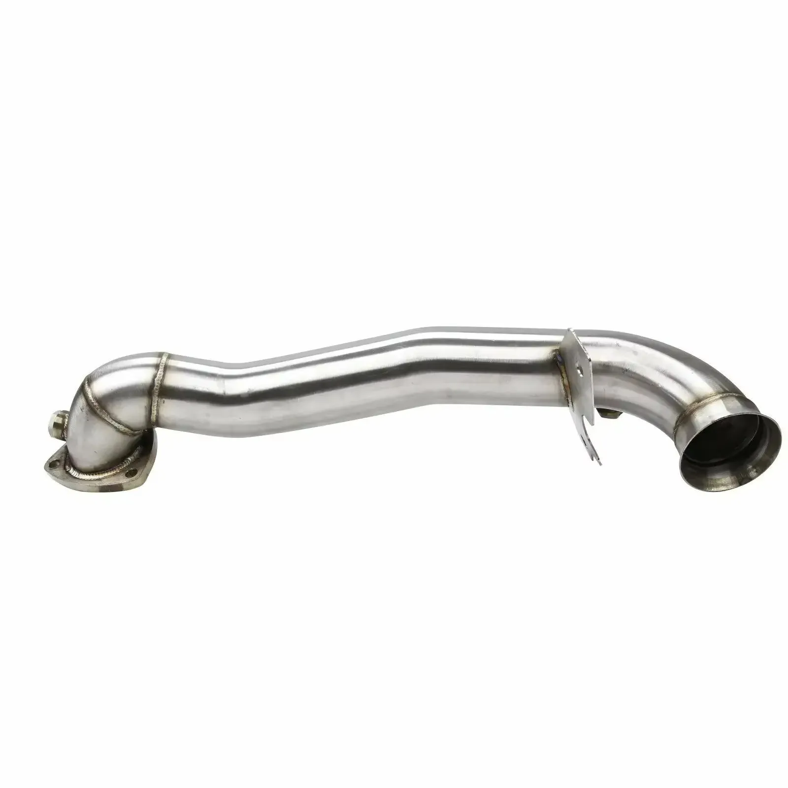 Stainless steel exhaust pipe for Mini Cooper R55 R56 R57 R58 R59 R60 R61 1.6 Turbo 2007-2016 silver