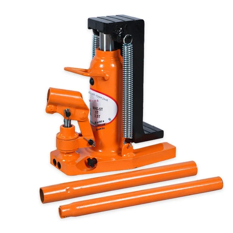 Heavy duty hydraulic claw jack track jack vertical steel construction for ship building and mechanical installation