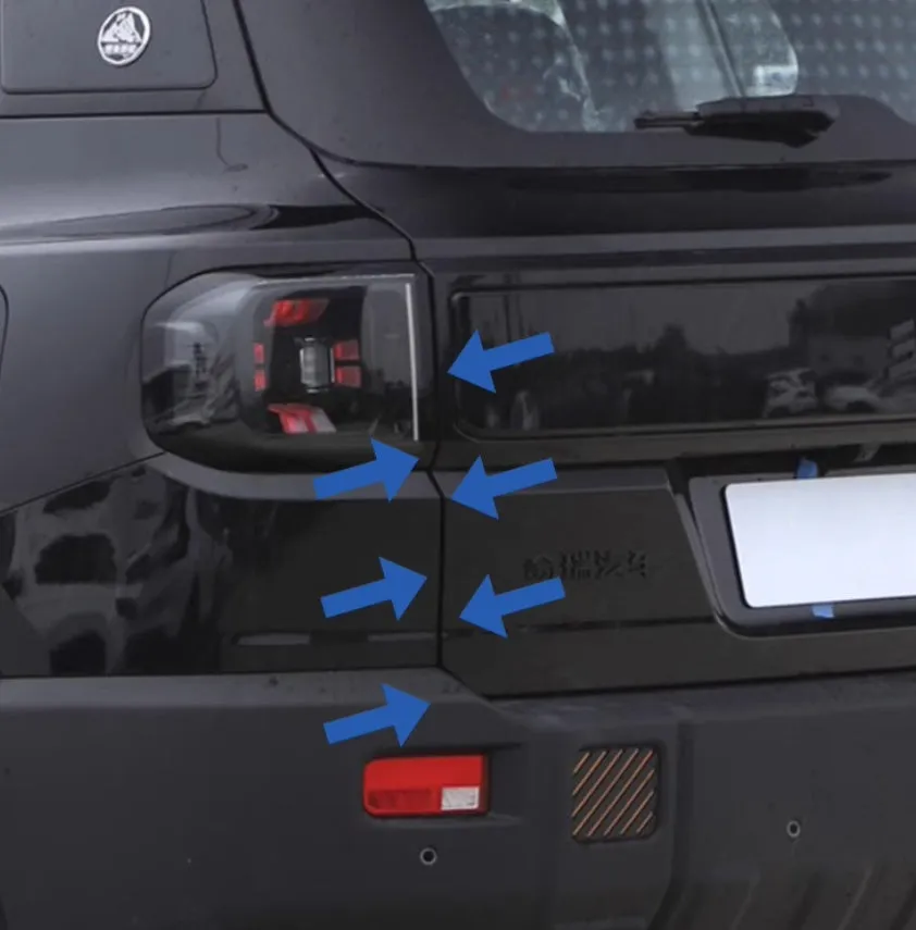 Electric tailgate modification kit with one-foot kick sensor and 4 kg trunk accessories