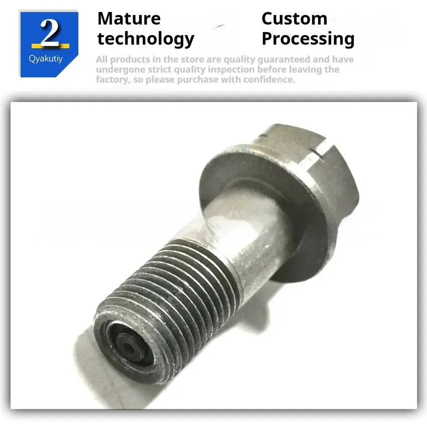 ABS hollow screw bolt for Mercedes W245 B200 turbocharger replacement part A0019972401
