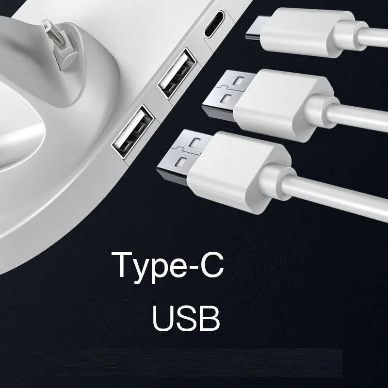 6 in 1 wireless charger for iPhone and watch, fast charging pad in black, compact 23cm design