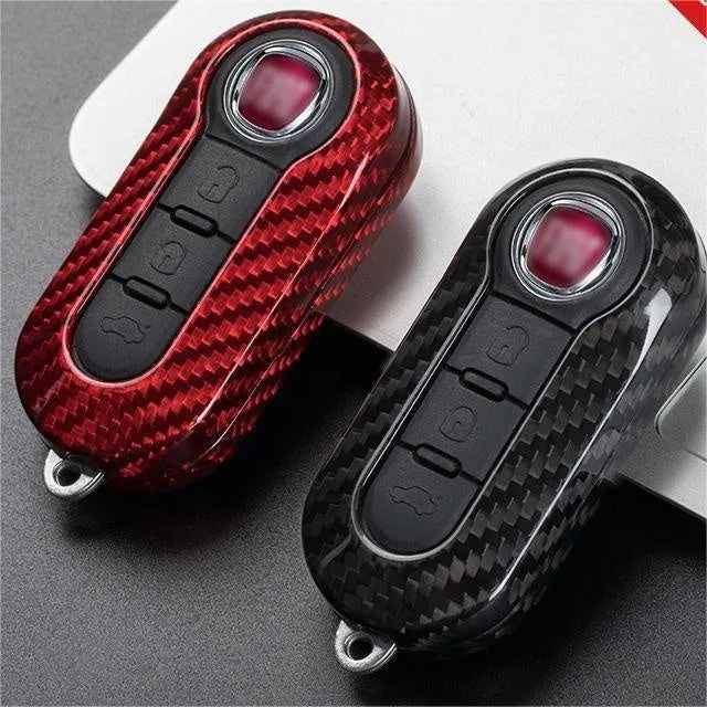 Xiang carbon fibre replacement car key shell for Audi Volkswagen BMW Mercedes models