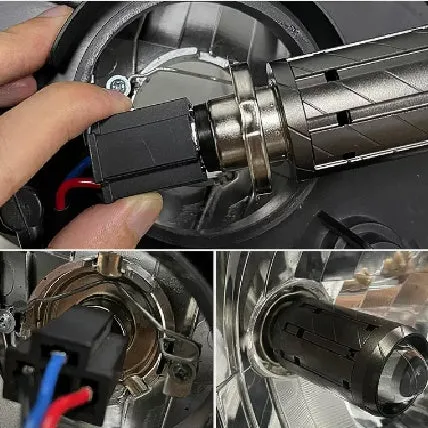 Chunfeng motorcycle LED headlight conversion bulb with integrated far and near beam functions
