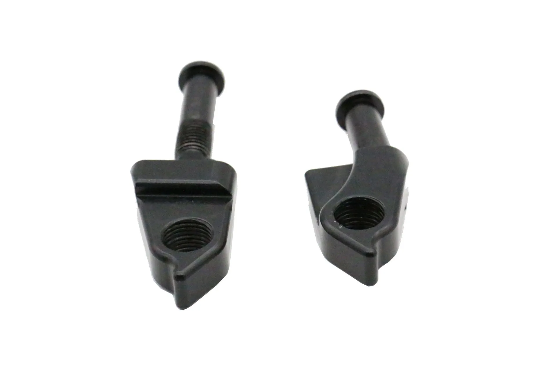Quick Descent tail hook black aluminium alloy downhill frame crane hanging ear with screw