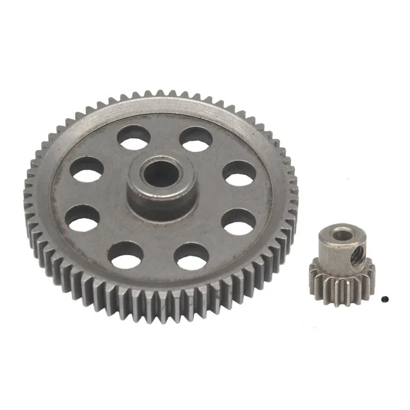 HSP Unlimited 110 Tram motor gear set metal 64T gears in multiple tooth counts