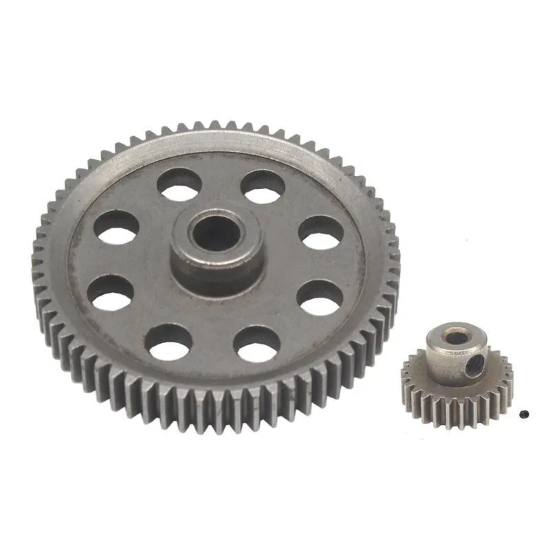 HSP Unlimited 110 Tram motor gear set metal 64T gears in multiple tooth counts