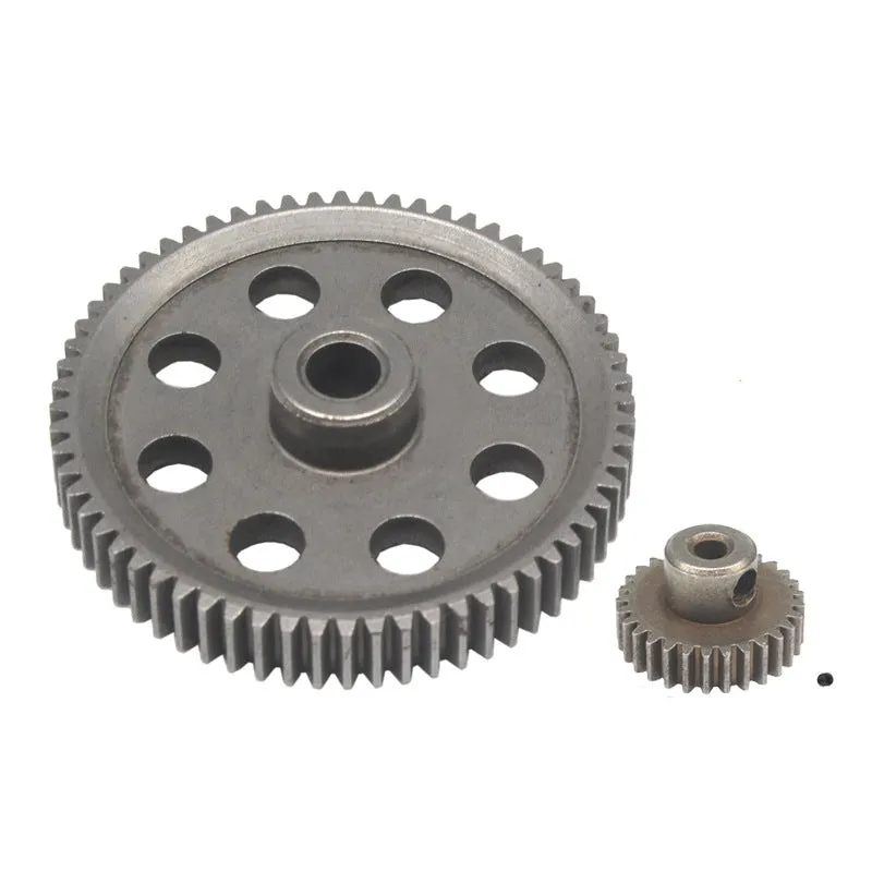 HSP Unlimited 110 Tram motor gear set metal 64T gears in multiple tooth counts