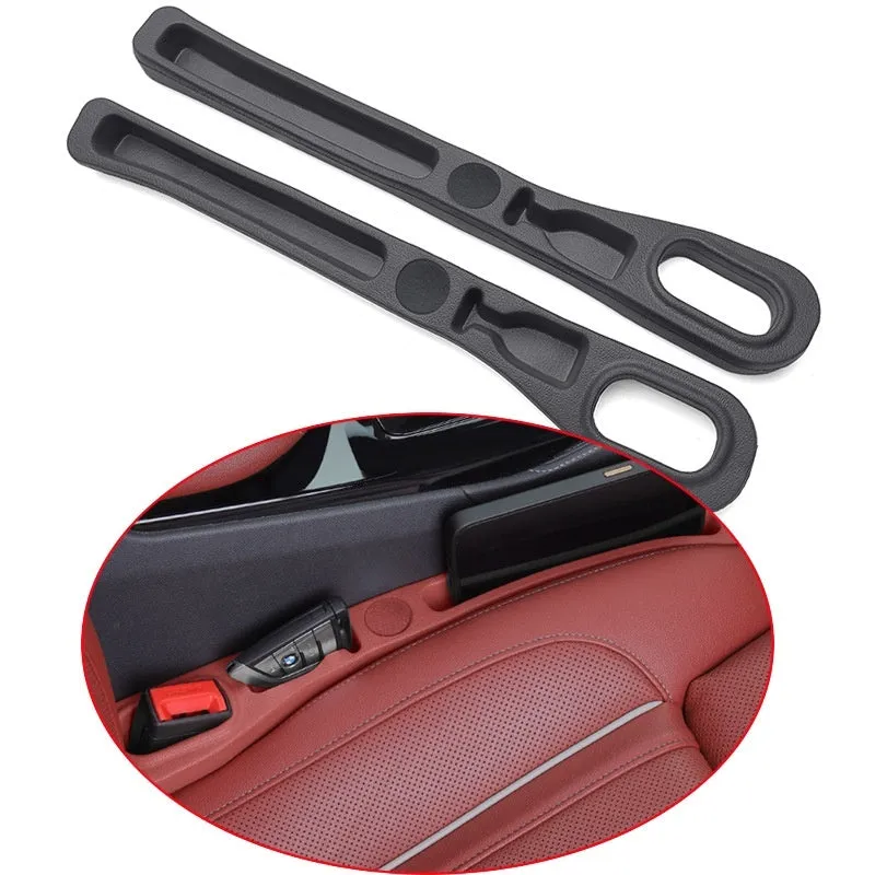 Car seat leak-proof plug storage box in beige EVA with roller and handle