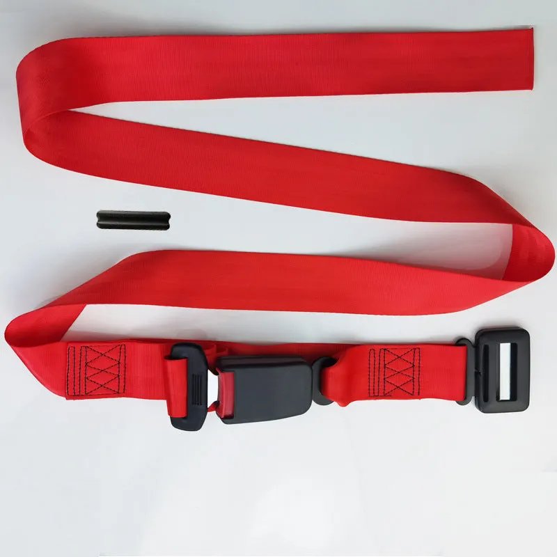 Maternity seat belt adjuster with ABS buckle for pregnant women, 175 cm adjustable polyester strap