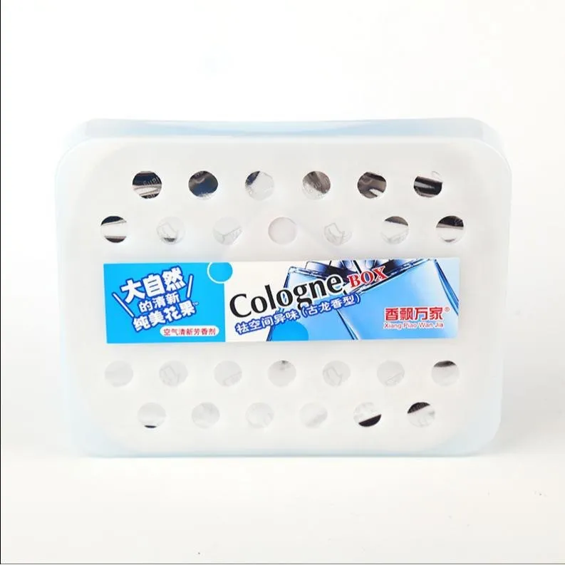 Car aromatherapy solid balm in plastic casing with 230g content for vehicle air freshening
