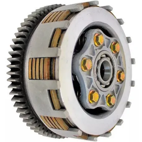 DM200 aluminium motorcycle clutch assembly for gear engagement and power transmission