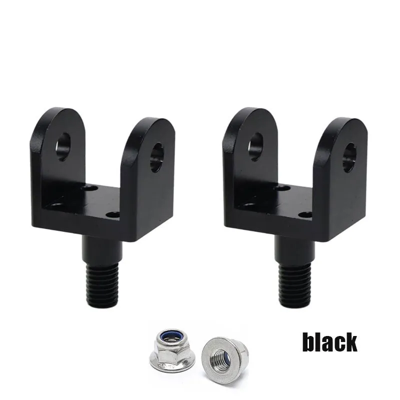 Aluminium alloy pedal bracket for Light Bee and Tanli Qionlong bikes, baking paint finish, black colour