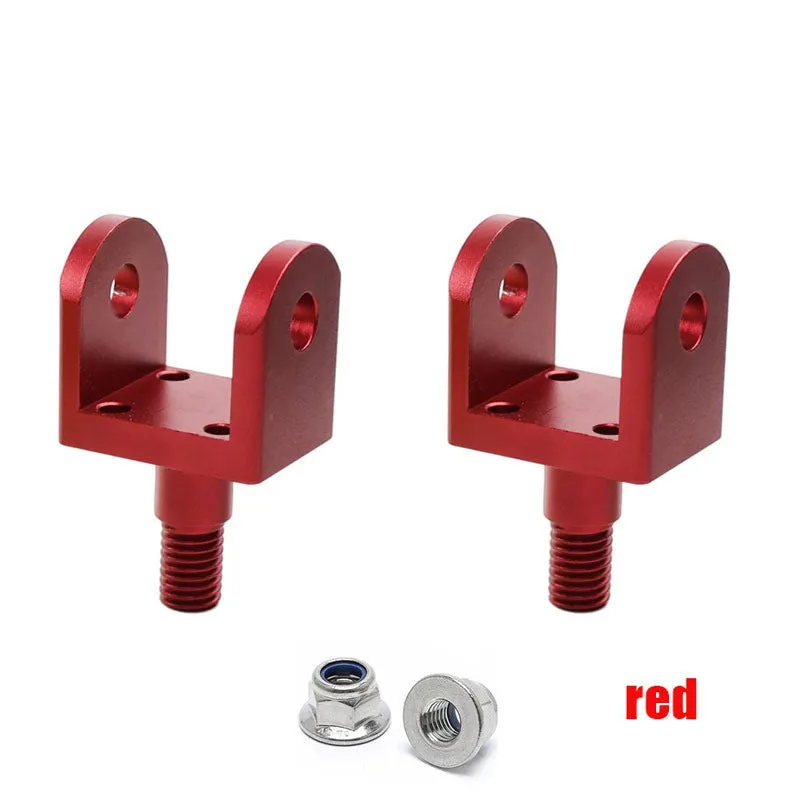 Aluminium alloy pedal bracket for Light Bee and Tanli Qionlong bikes, baking paint finish, black colour