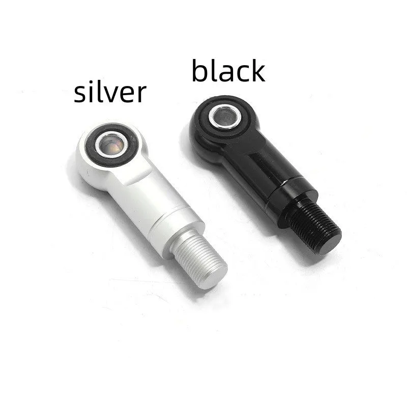 Motorcycle shock absorber aluminium alloy round head conversion kit with 16mm diameter