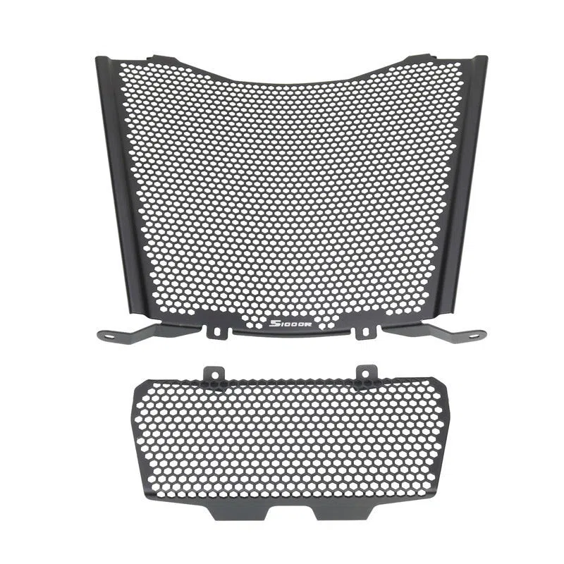 BMW S1000RR black water tank protecting net no logo modification part