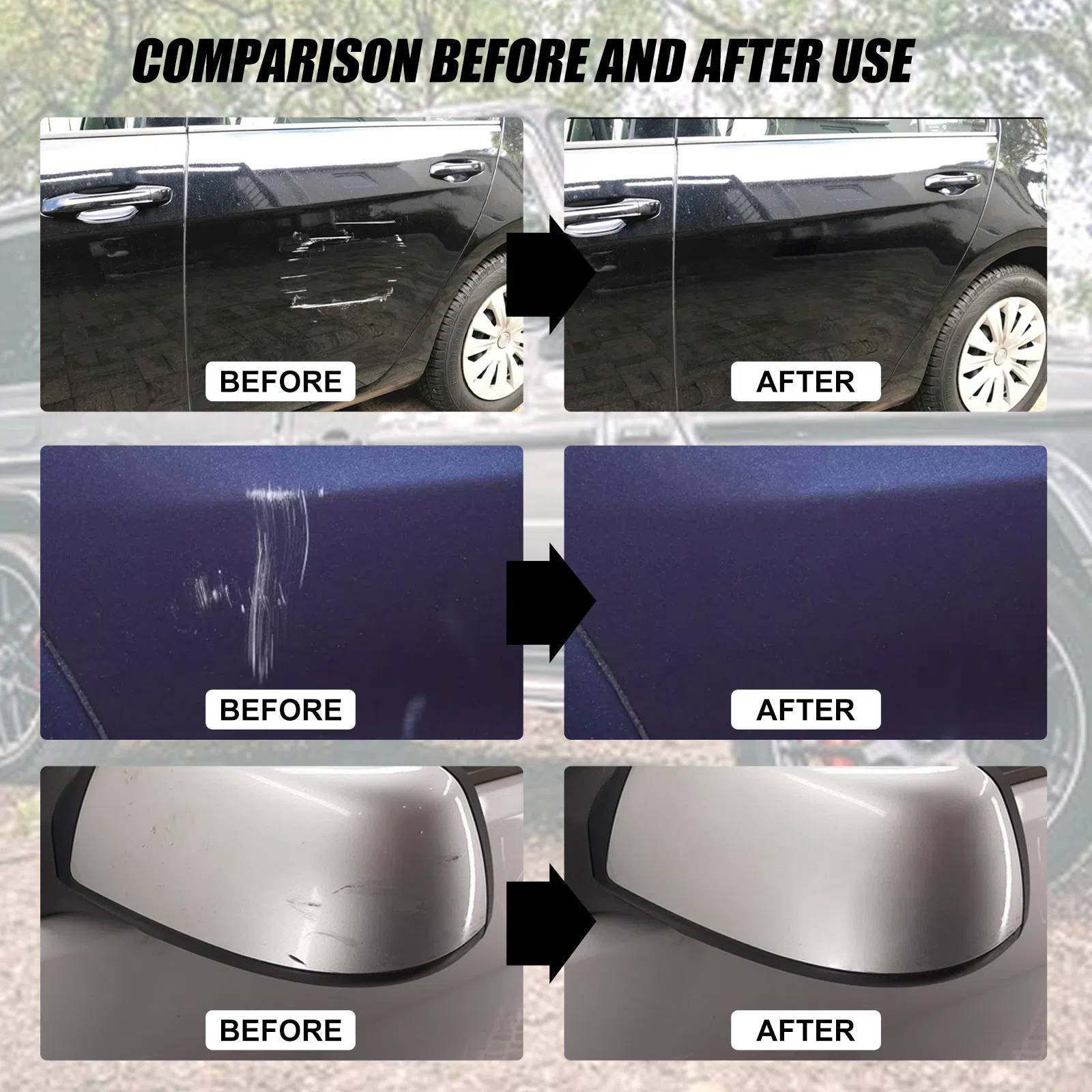 Portable Car Paint Care Scratch Polishing Repair Cream 100ml for Minor Scratches and Swirl Marks Quick DIY Solution Single or Boxed Option