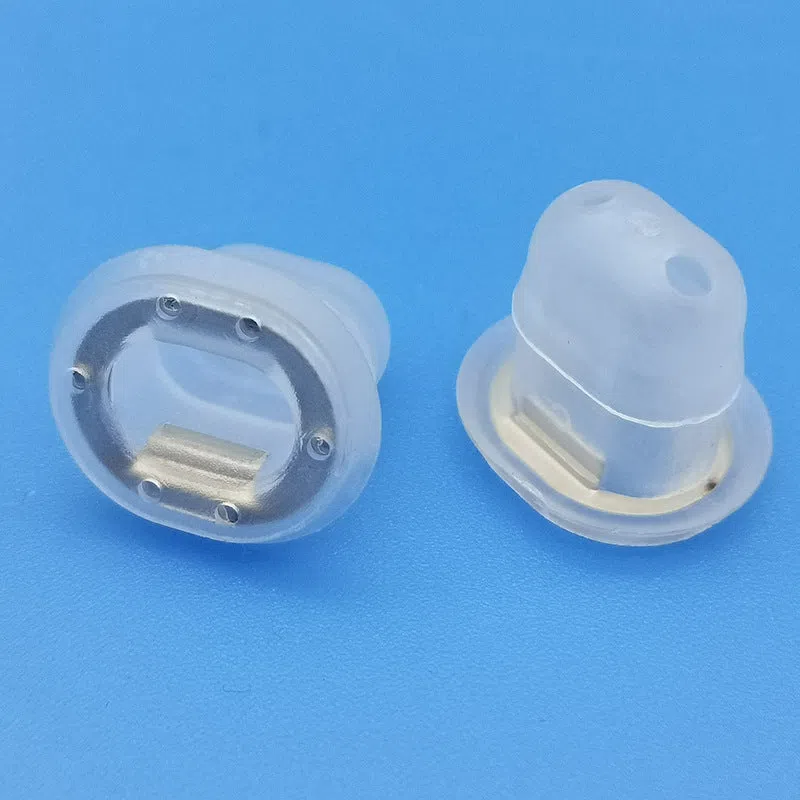 Transparent plastic car interior molding fixing clip holder for BMW dashboard peach wood trim