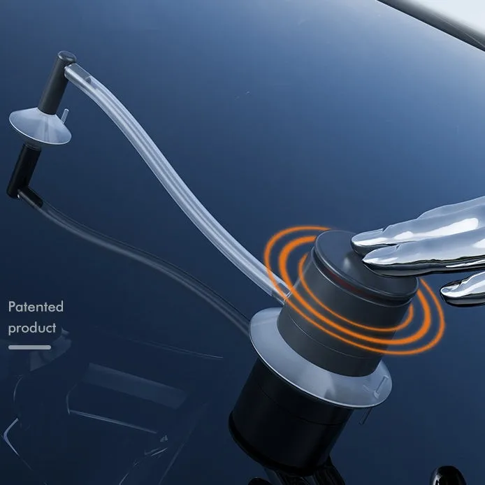 Plastic car windshield crack repair tool with glass corrector for DIY automotive damage repair