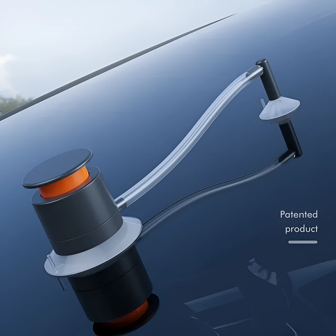 Plastic car windshield crack repair tool with glass corrector for DIY automotive damage repair