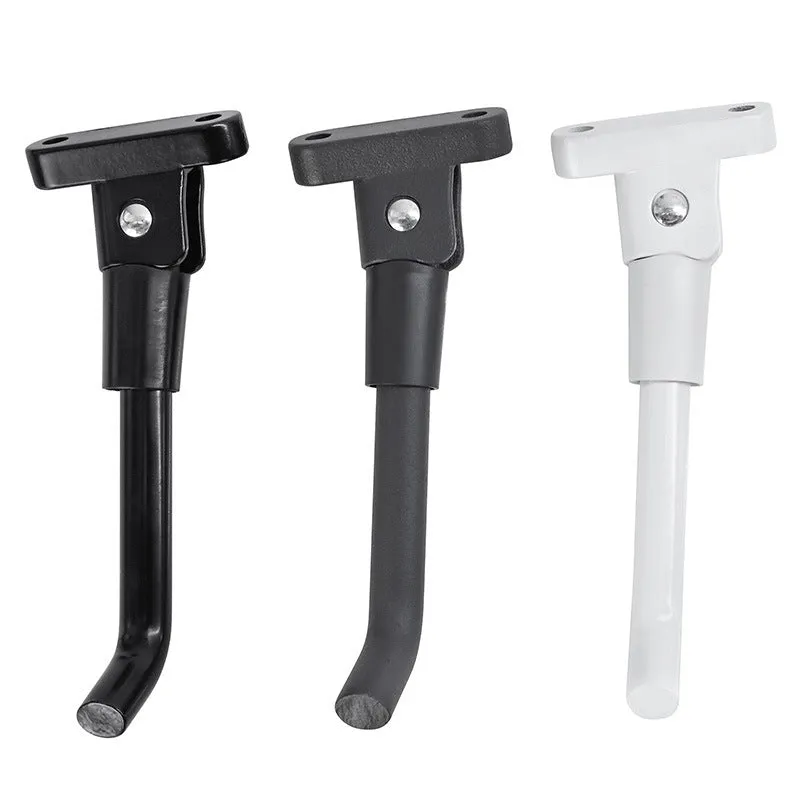 Black aluminium alloy electric scooter foot brace with screws and hex wrench