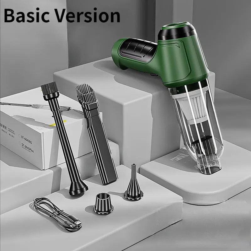 Brushless handheld vacuum cleaner with 12000Pa suction for car and home cleaning applications