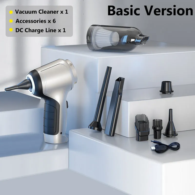 Brushless handheld vacuum cleaner with 12000Pa suction for car and home cleaning applications