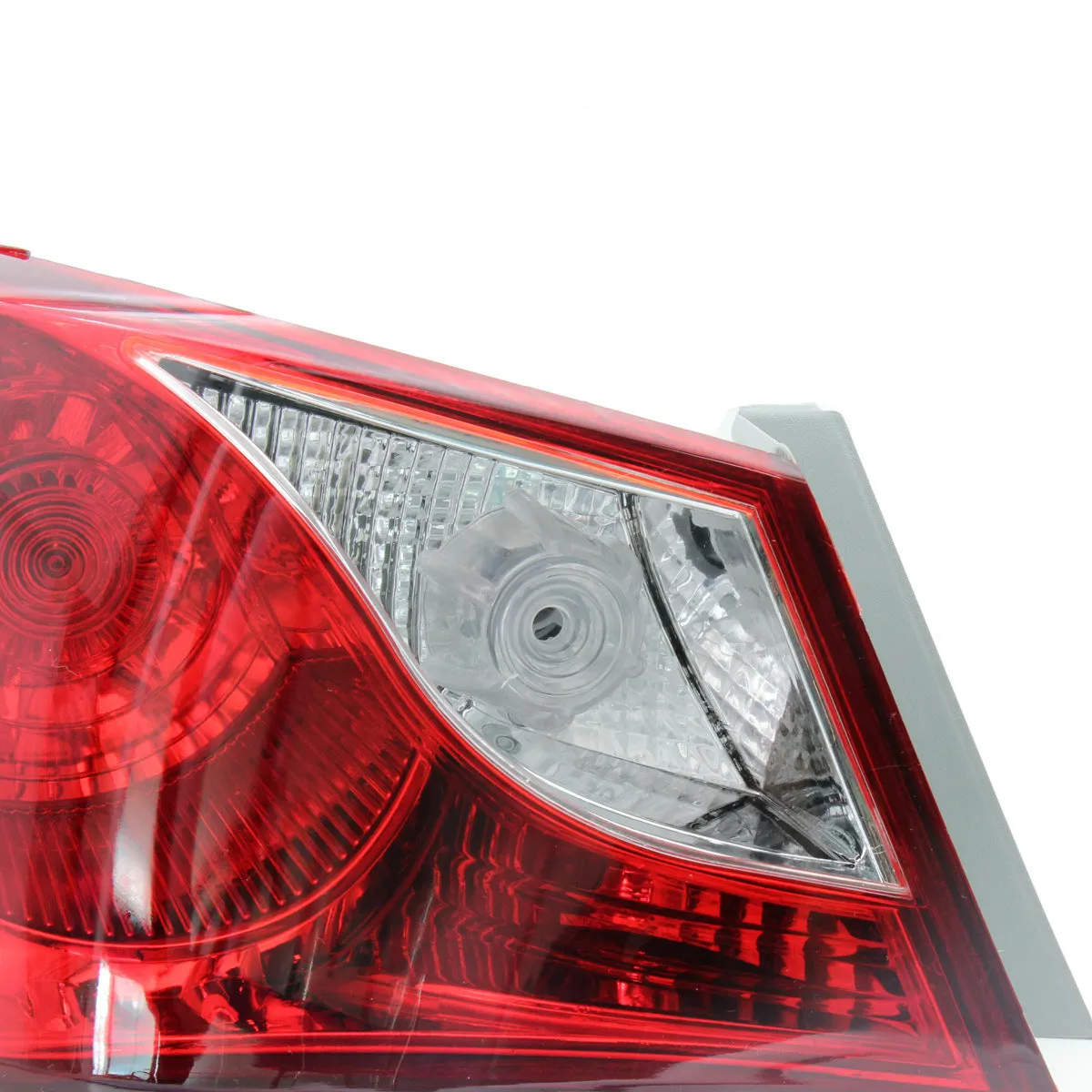 Hyundai Sonata tail light outer half assembly red LED ABS aluminium construction