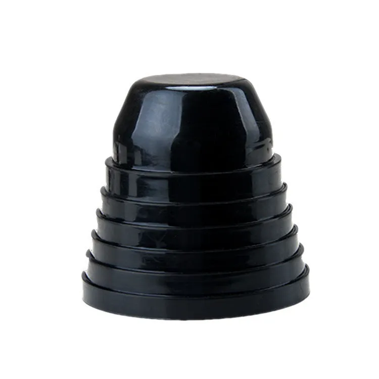 Black silicone 90mm LED headlight dust cover for General Motors vehicles