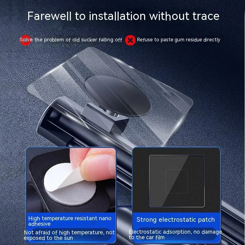 Automatic retractable car sunshade Oxford cloth front windshield thermal insulation cover