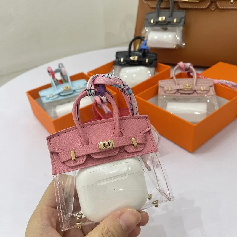 Women's artificial leather car key case showing luxury pattern designs in multiple colour options