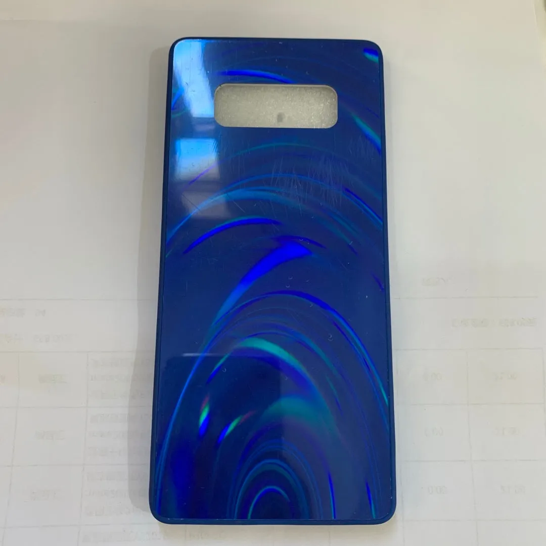 Marble pattern shockproof silicone phone case for Samsung models in multiple colours.