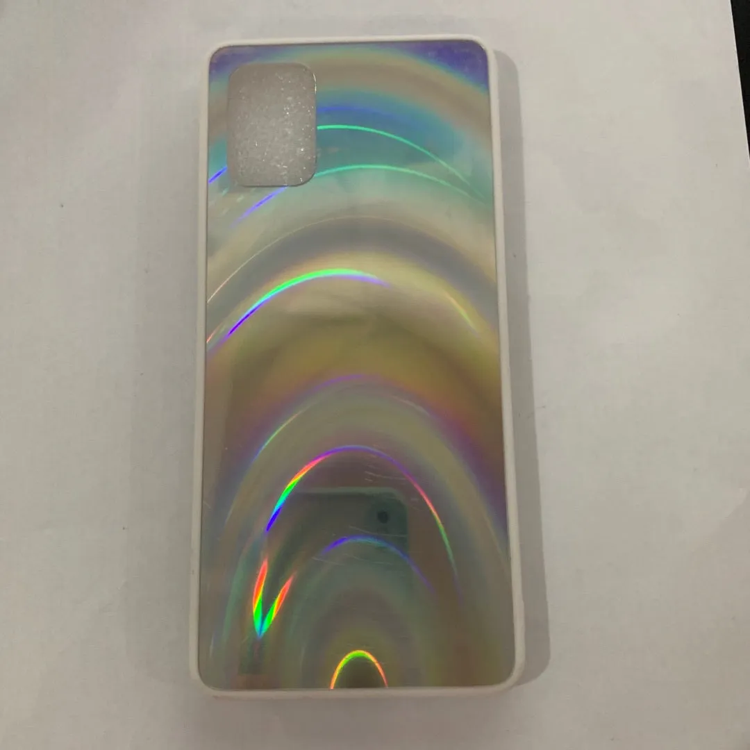 Marble pattern shockproof silicone phone case for Samsung models in multiple colours.