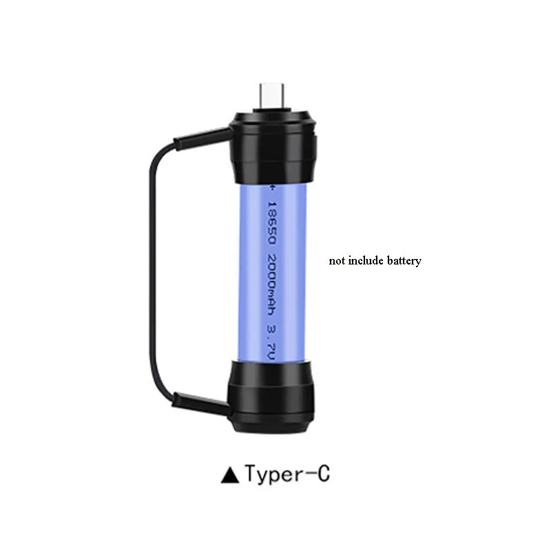 Mini portable keychain emergency charger for mobile phones with lithium battery