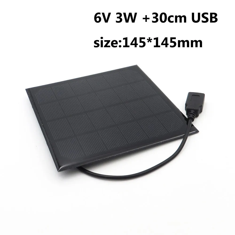 Solar panel with attached fan unit and USB port for mobile phone charging
