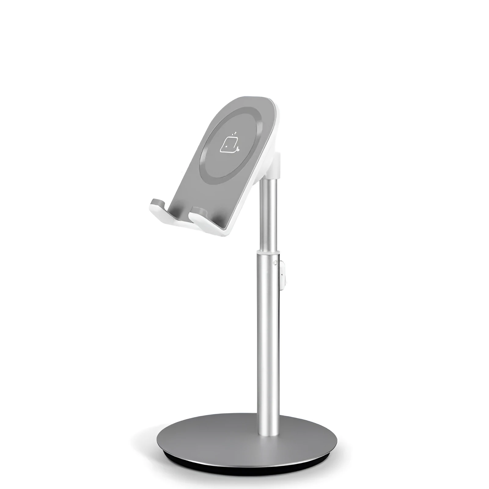 S1 model silver metal desktop phone holder for 3-11 inch mobile devices