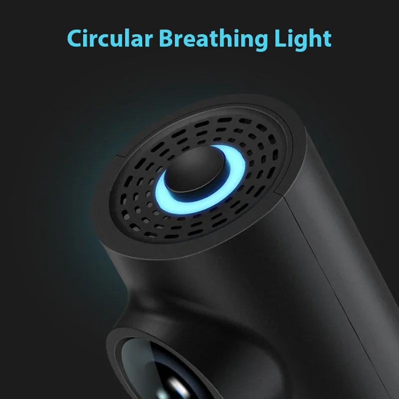 LF9 lipstick-shaped WiFi dash cam for cars on a dashboard