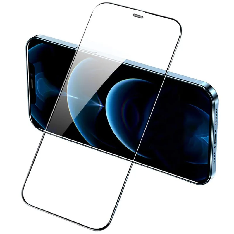 iPhone privacy screen protector tempered glass with anti-peeping technology and matte finish
