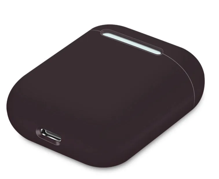 Silicone protective cover for Apple AirPods charging case in various colour options