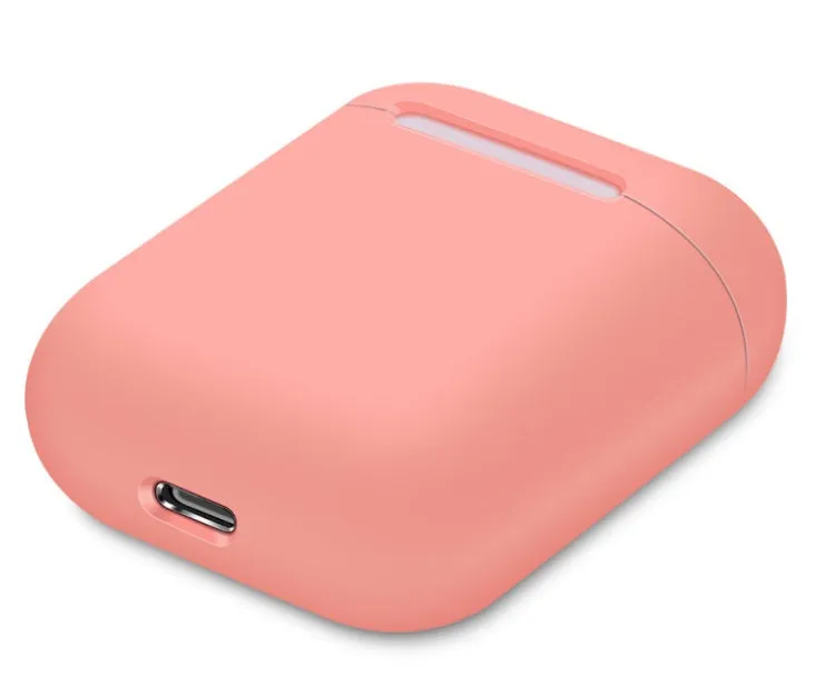 Silicone protective cover for Apple AirPods charging case in various colour options