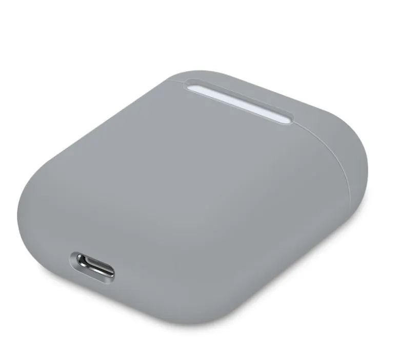Silicone protective cover for Apple AirPods charging case in various colour options