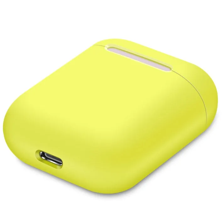 Silicone protective cover for Apple AirPods charging case in various colour options