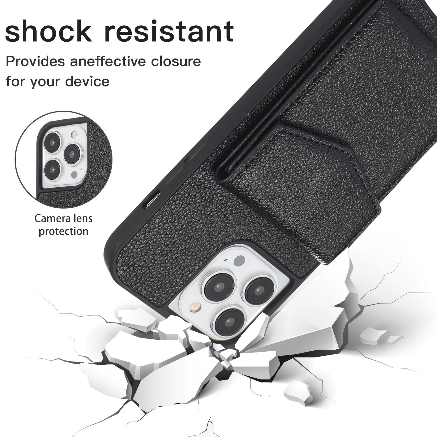 Inclined straddle fishtail style TPU leather phone case for iPhone in solid colours.