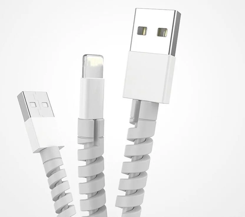 3.5cm plastic charging cable protector for phone charger cables in assorted colours