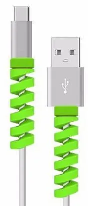3.5cm plastic charging cable protector for phone charger cables in assorted colours