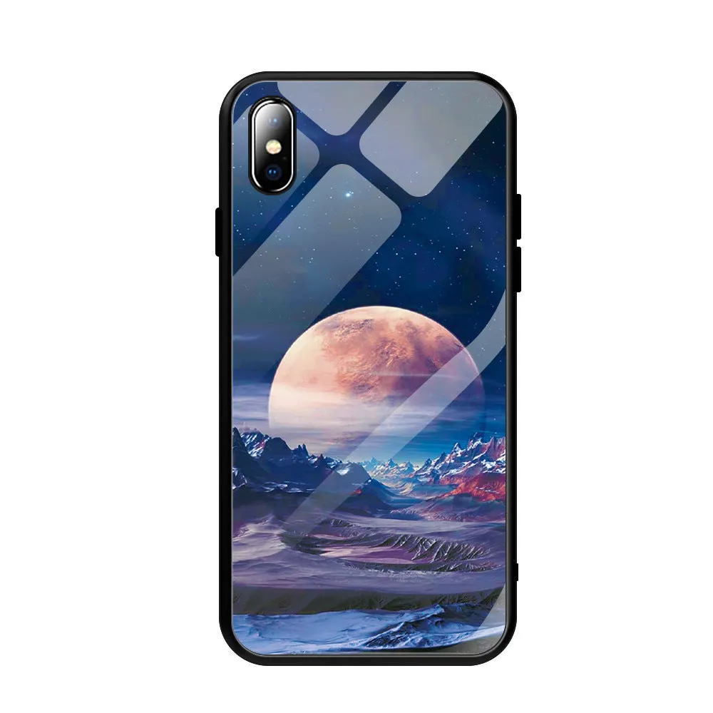 Black silicone phone case for Samsung Galaxy and iPhone smartphones showing port and camera openings