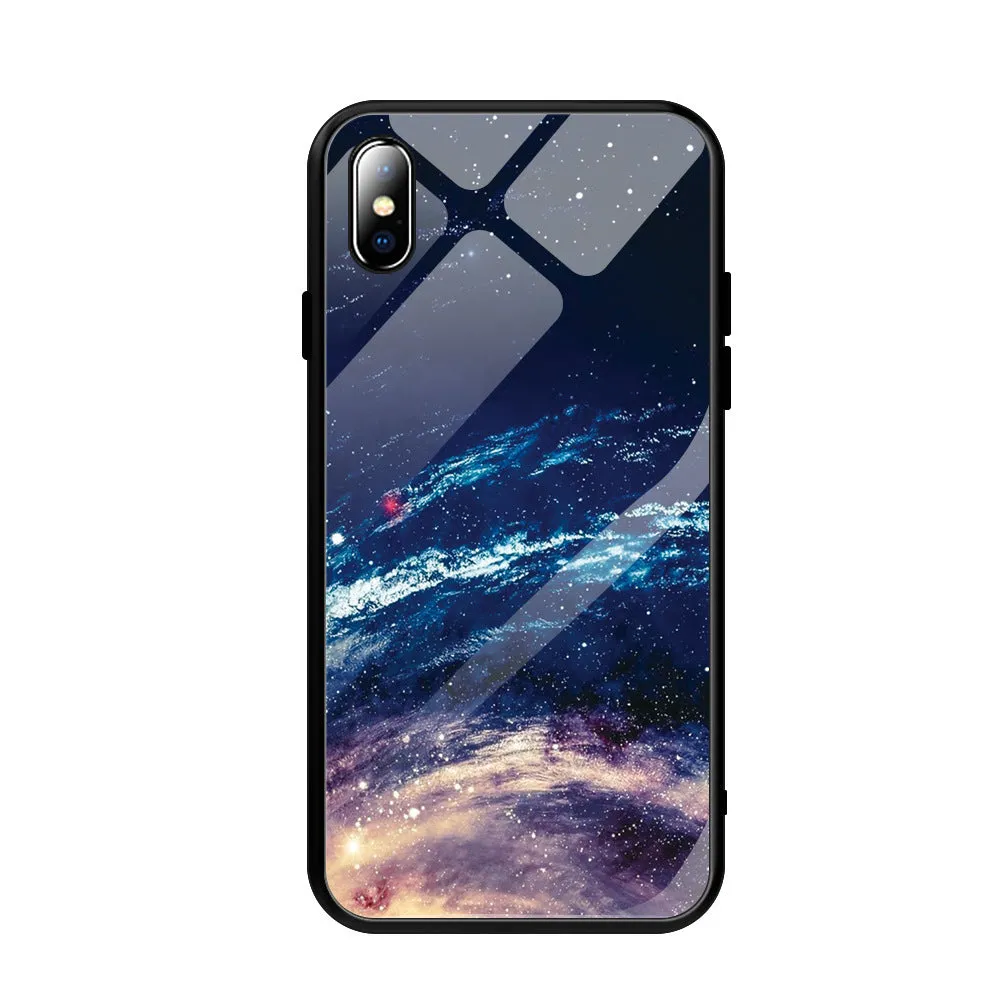 Black silicone phone case for Samsung Galaxy and iPhone smartphones showing port and camera openings