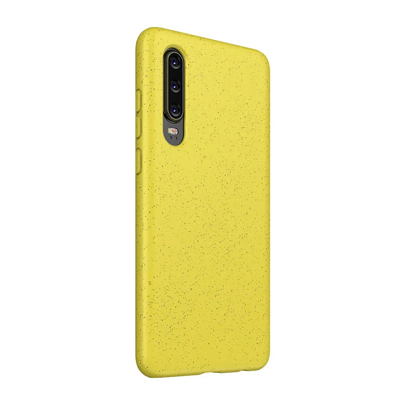 Huawei P30 mobile phone case in TPU material showing colour options.