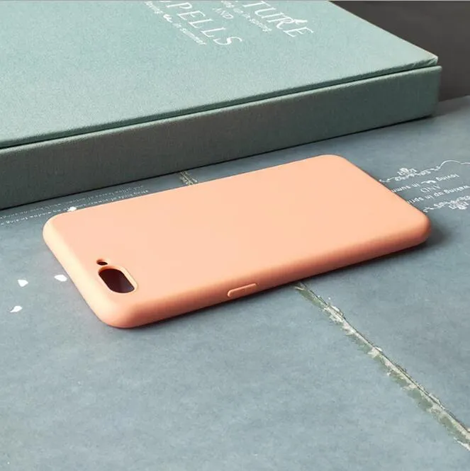 Frosted matte soft shell iPhone case in multiple colours with slim 1.5mm profile