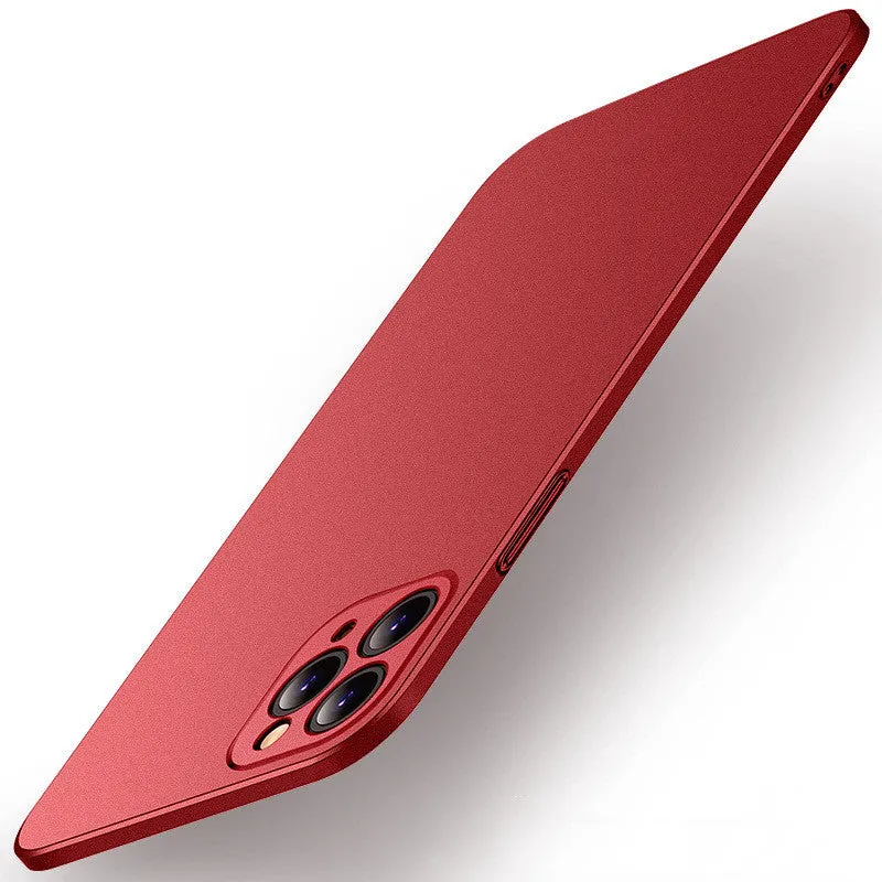 Hard PC iPhone case with rock-textured surface for iPhone 13, shown in dark green.