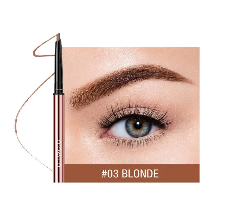Slim professional eyebrow pencil in six colour shades including Auburn, Blonde and Taupe.